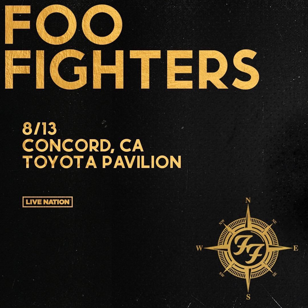 FOO FIGHTERS : CONCORD CA