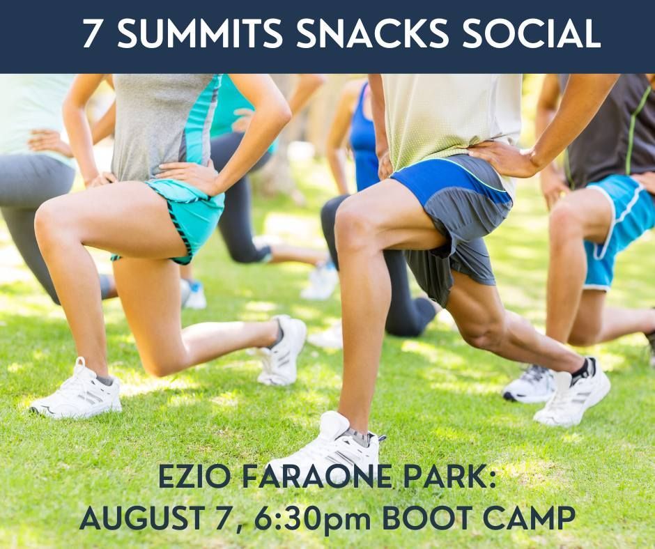 7 Summits Snacks Social - Boot Camp