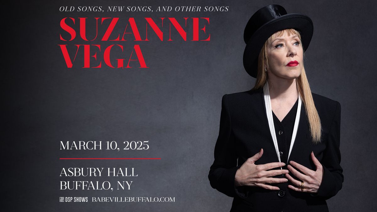 Suzanne Vega live in Asbury Hall, Buffalo, NY