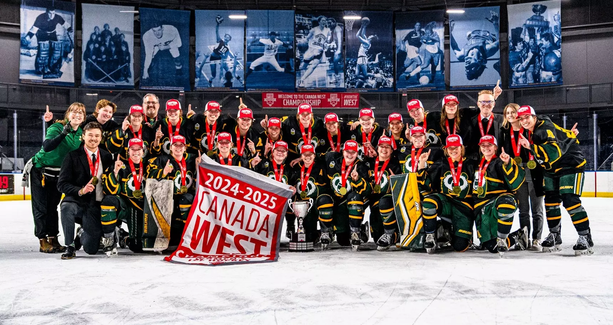 UBC Thunderbirds at Alberta Pandas Womens Hockey at Clare Drake Arena