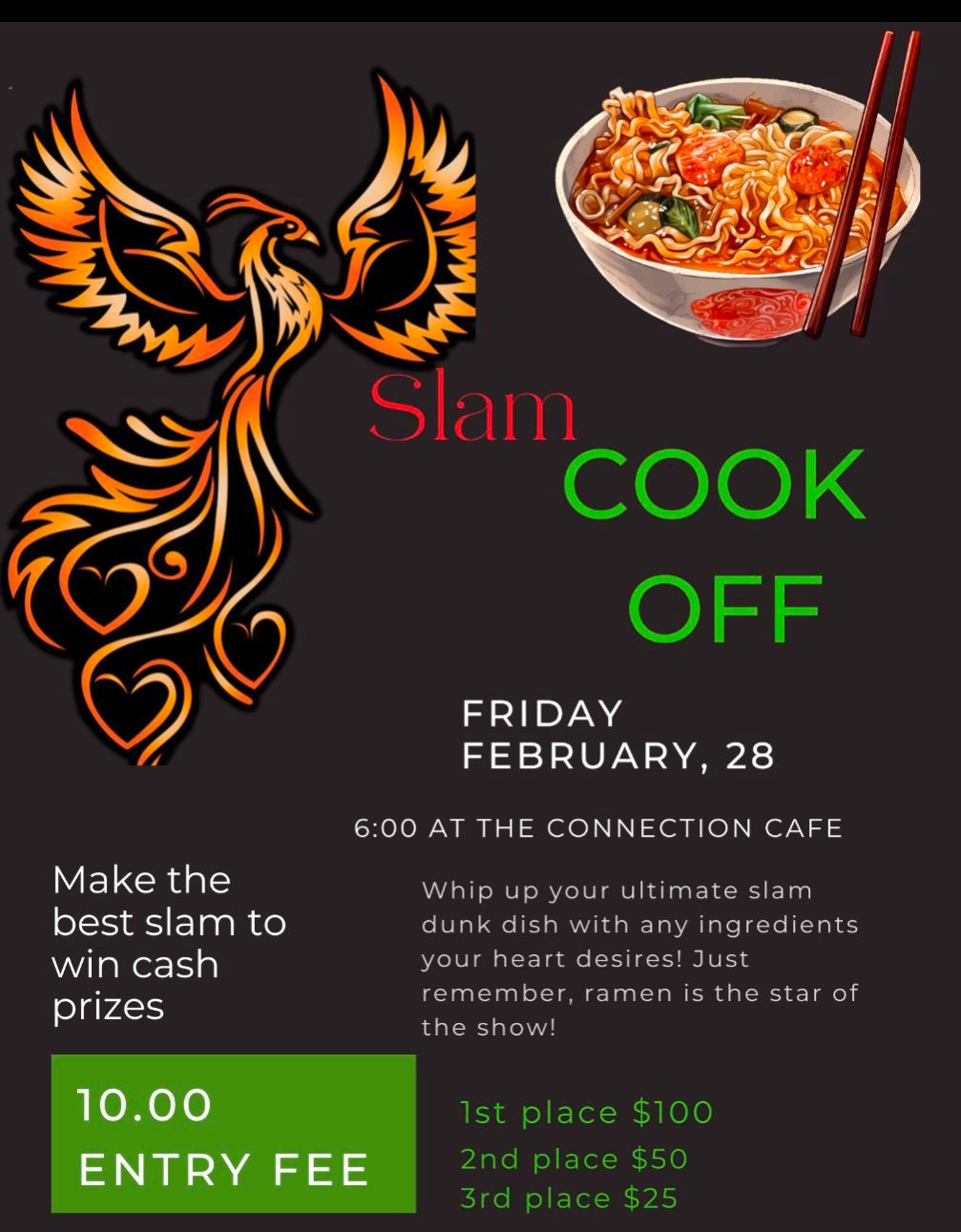 First Annual SLAM\/Break Cook Off