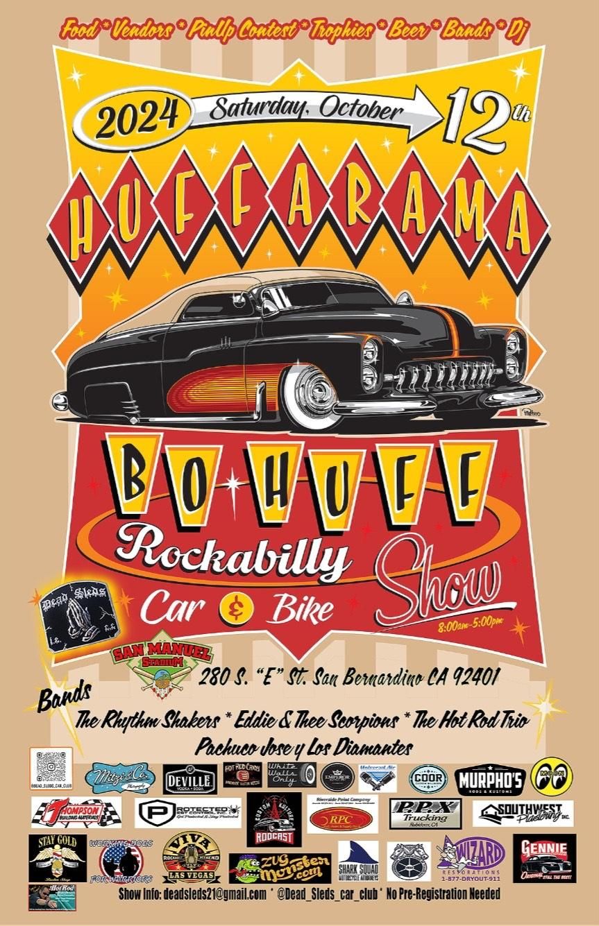 Bo Huff\u2019s Rockabilly Car n Bike show \u201cHuffarama\u201d