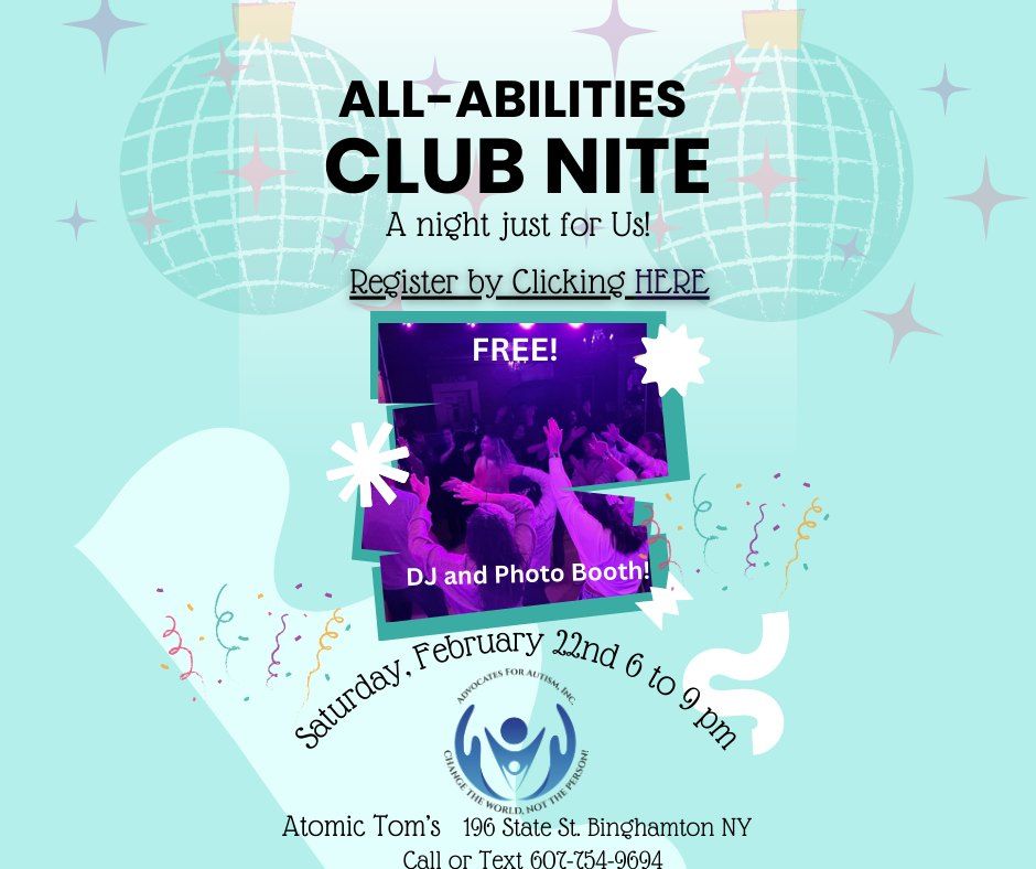 All-Abilities Club Nite 2025!