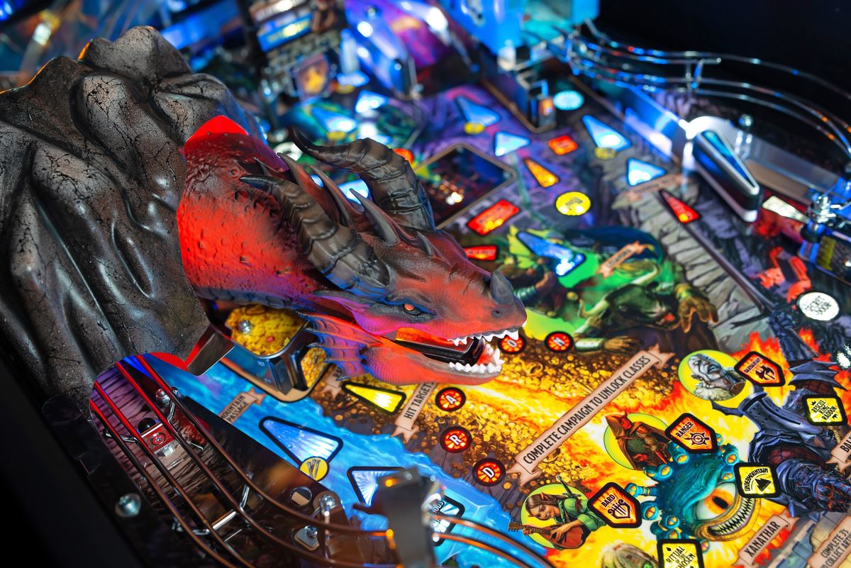 Dungeons And Dragons Pinball Launch Party 