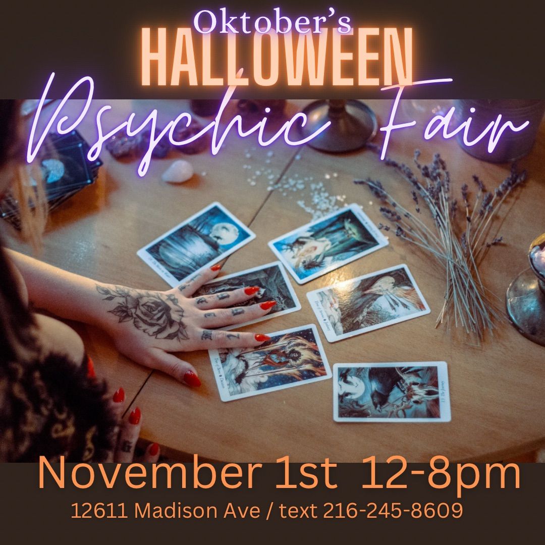 Halloween Psychic Fair 11\/1 