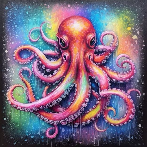 Octopus Paint Night