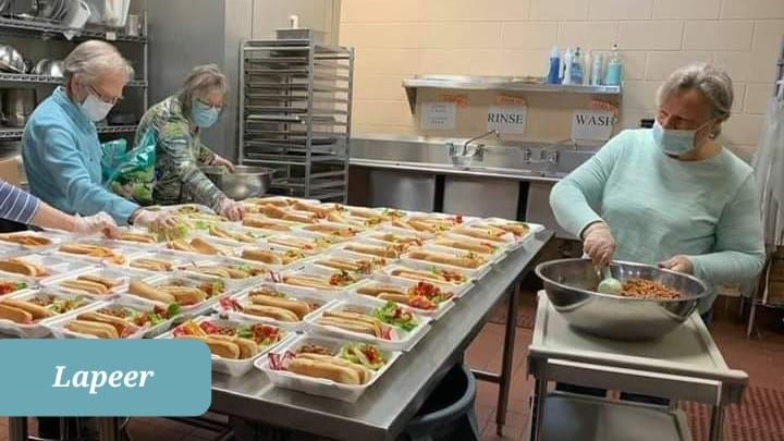 Lapeer - FREE MEALS VIA DRIVE-THRU SERVICE at St. Paul Lutheran Church