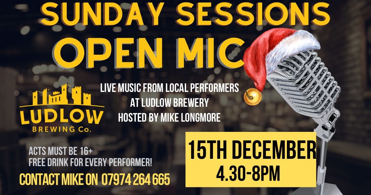 Christmas Open Mic Sunday Sessions