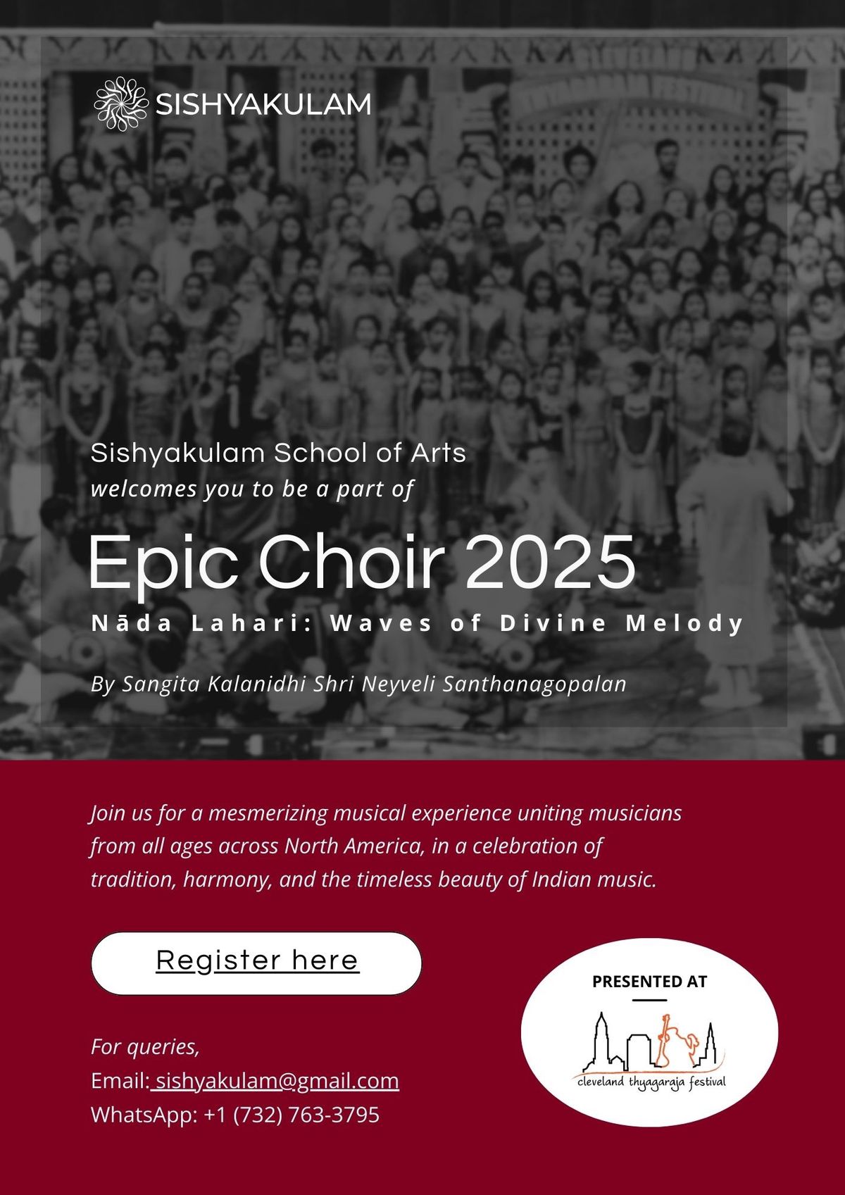 Sishyakulam\u2019s EPIC Choir 2025