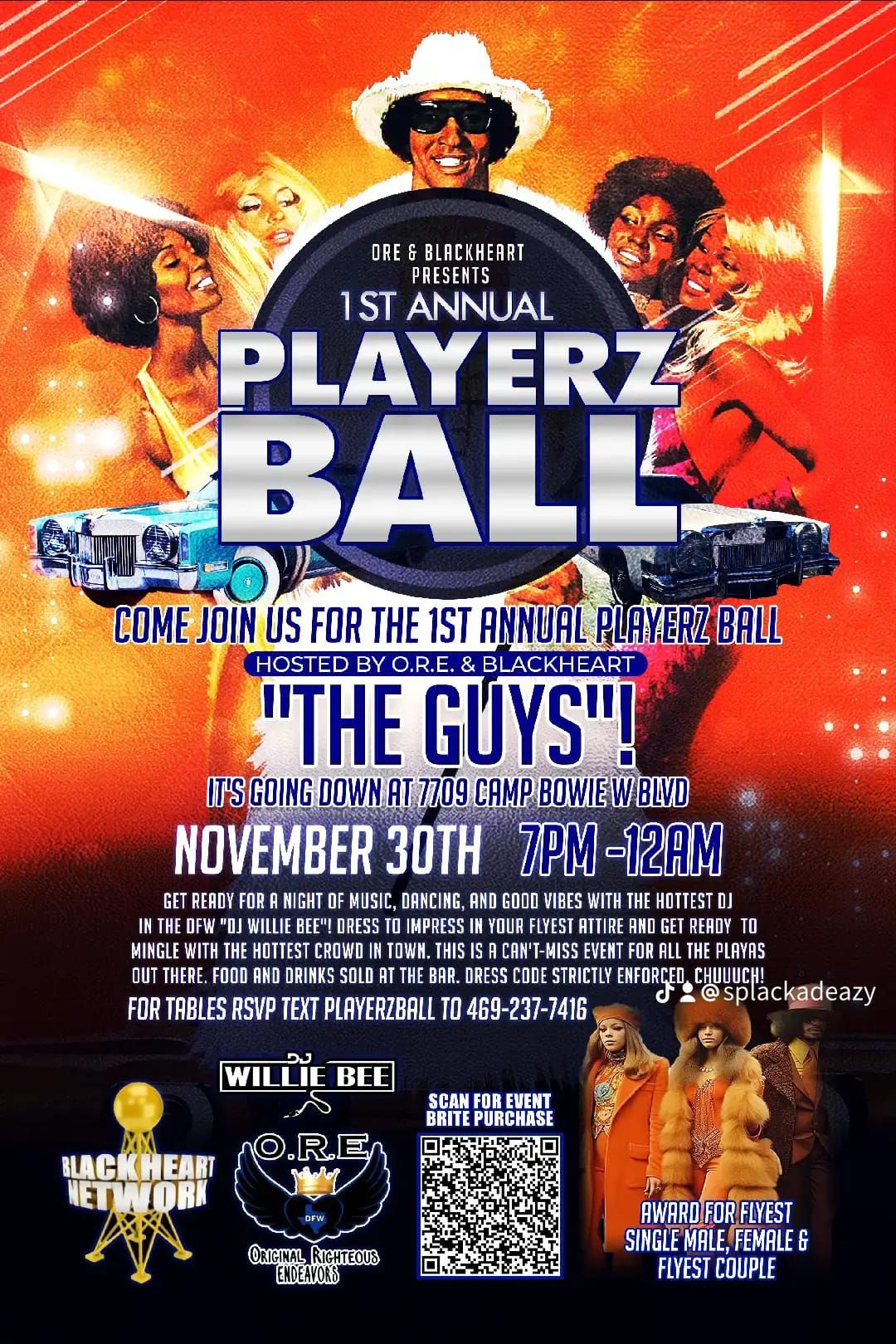 1st Annual O.R.E BlackHeart "Playerz Ball"