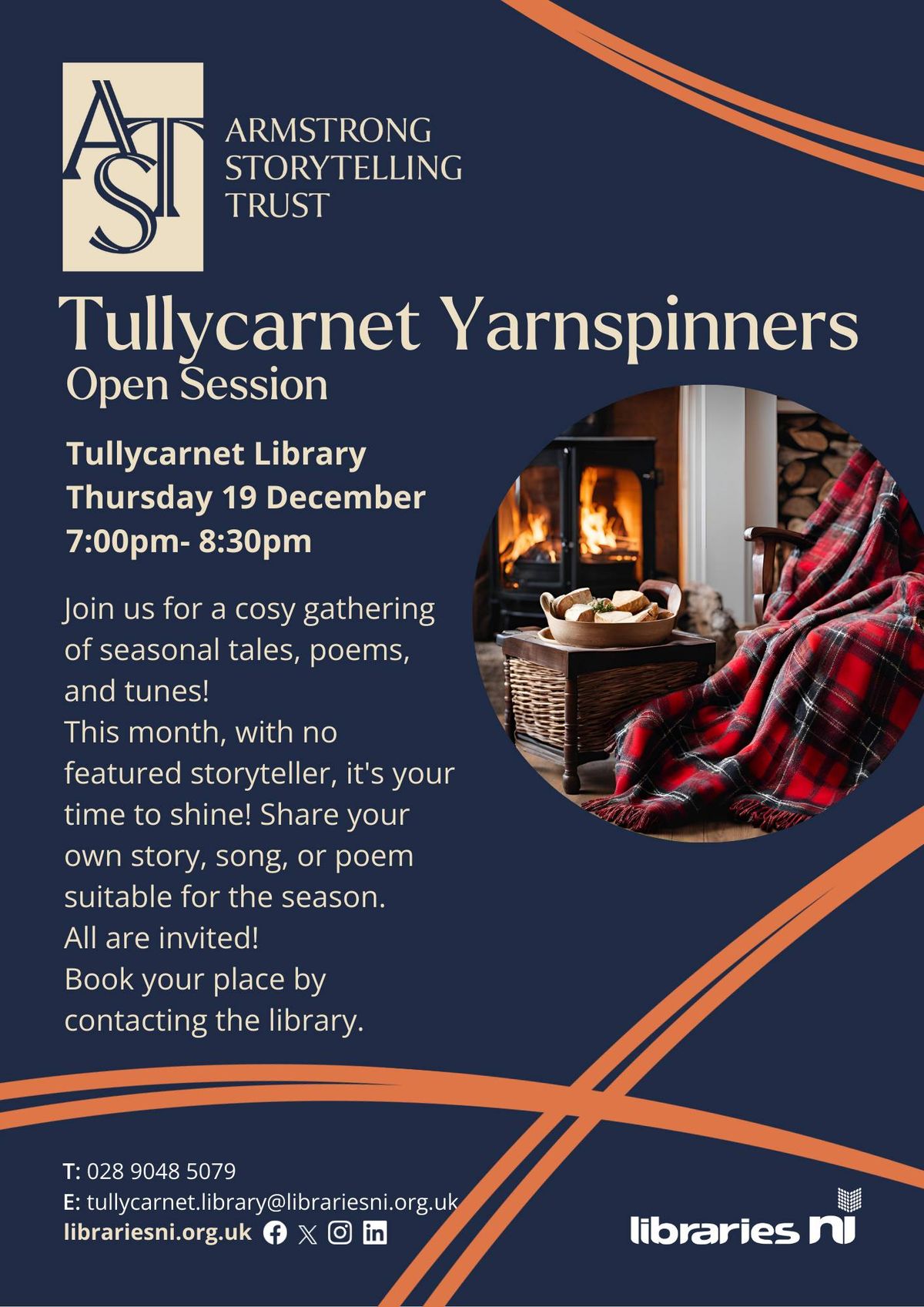 Tullycarnet Yarnspinners: Open Session