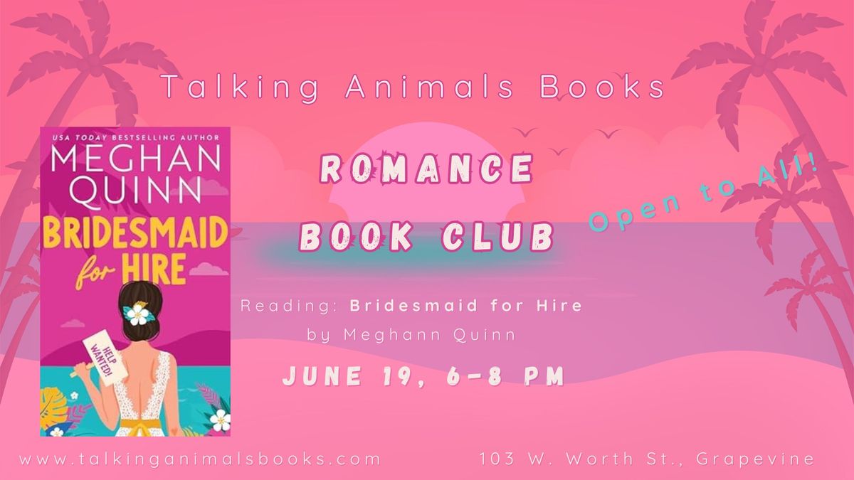 TAB Romance Book Club - June
