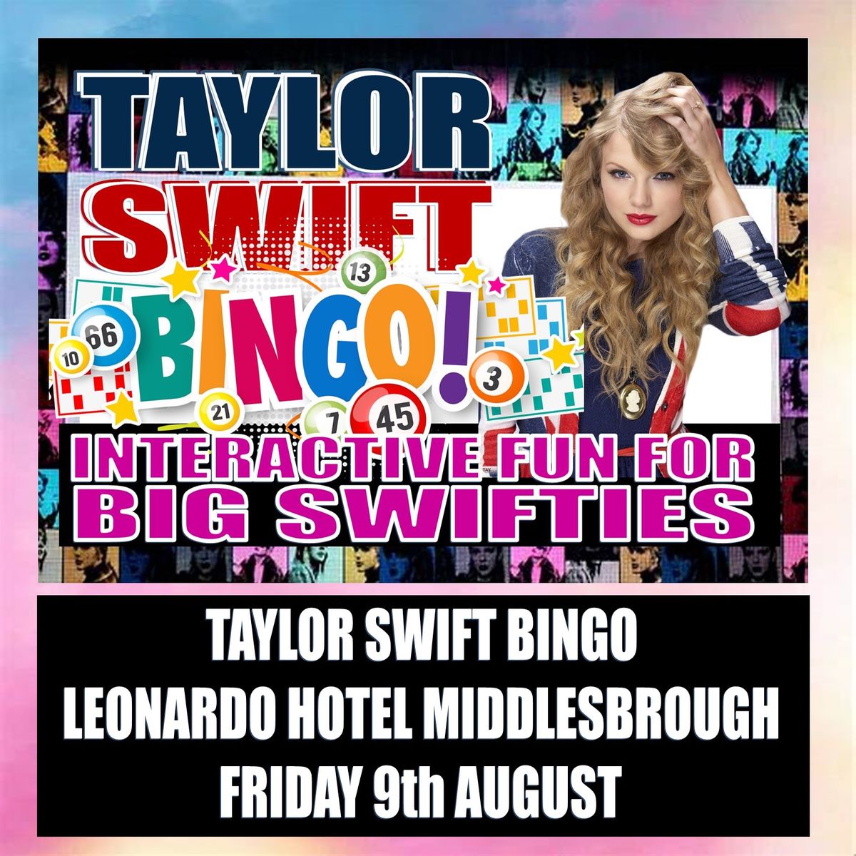 Middlesbrough- Taylor Swift Family Bingo