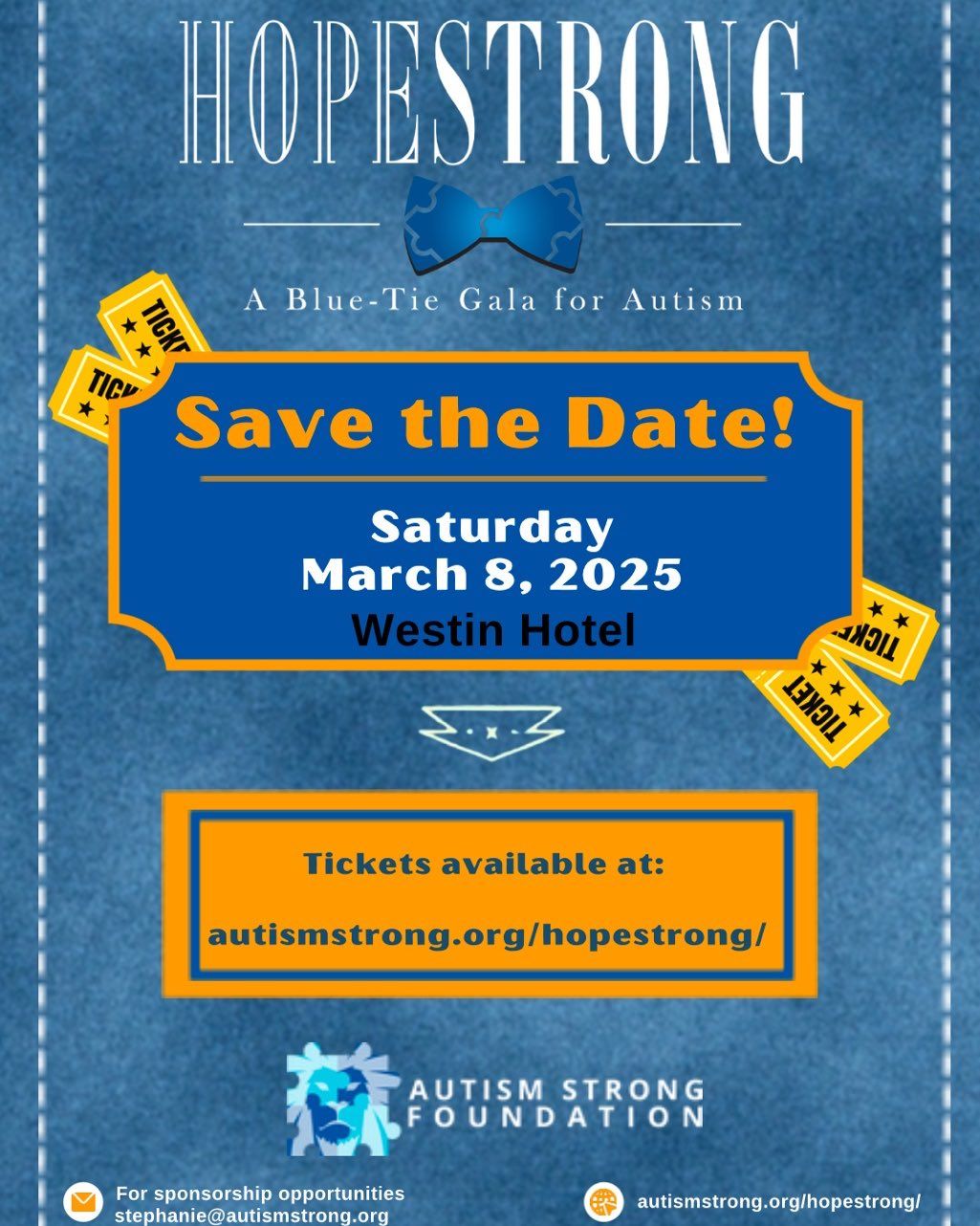 HopeStrong-A Blue Tie Gala for Autism