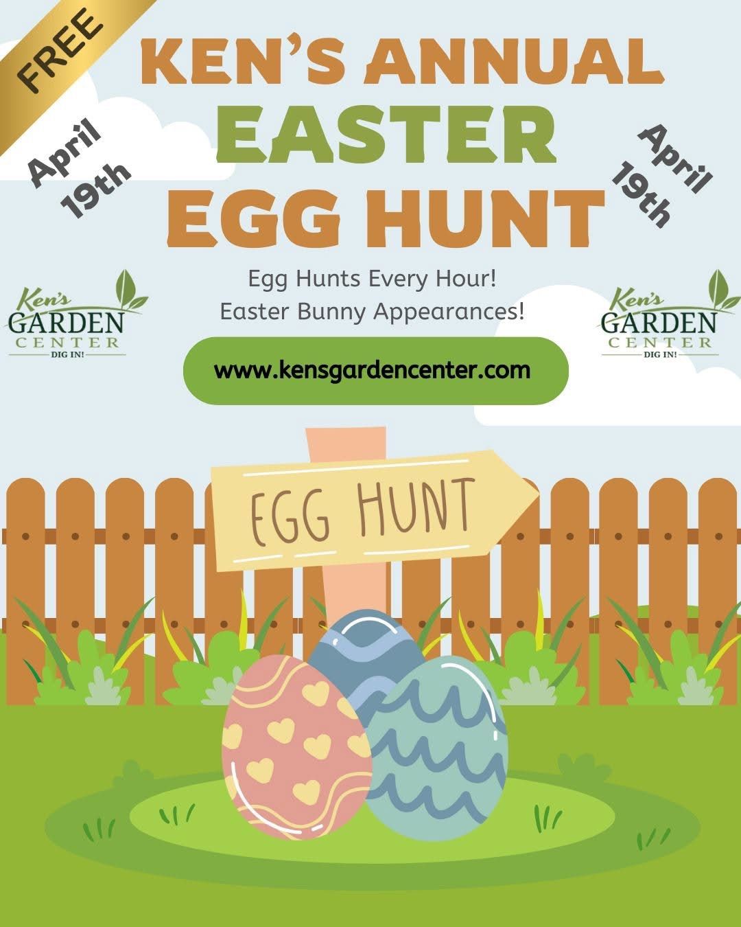 Ken\u2019s Annual Easter Egg Hunt