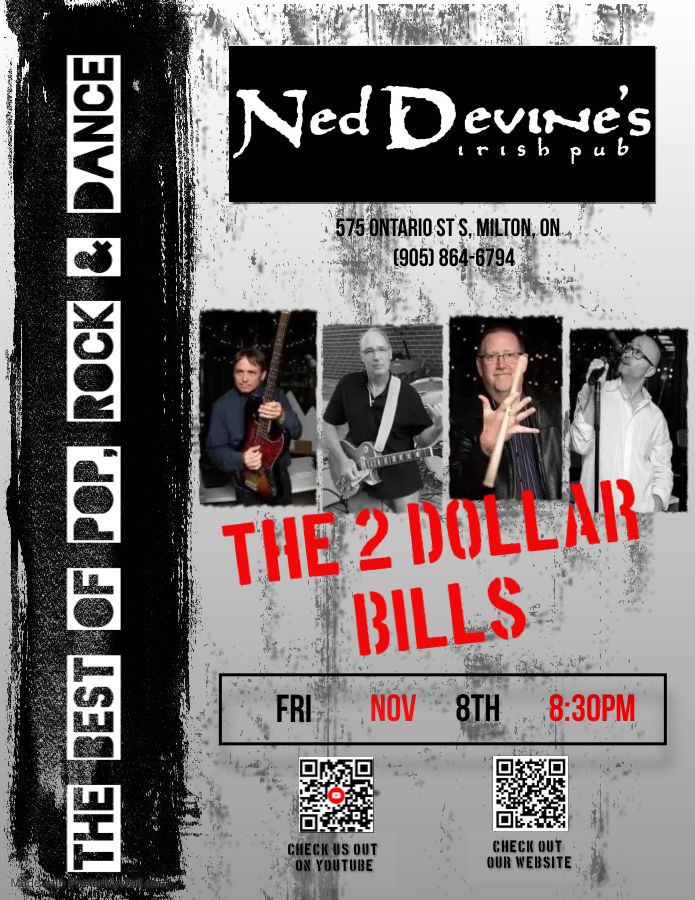 The 2 Dollar Bills at Ned Devine's