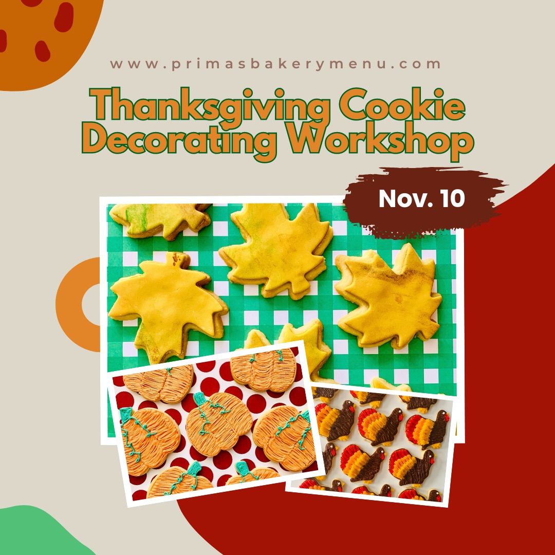 Thanksgiving Cookie Decorating Workshop