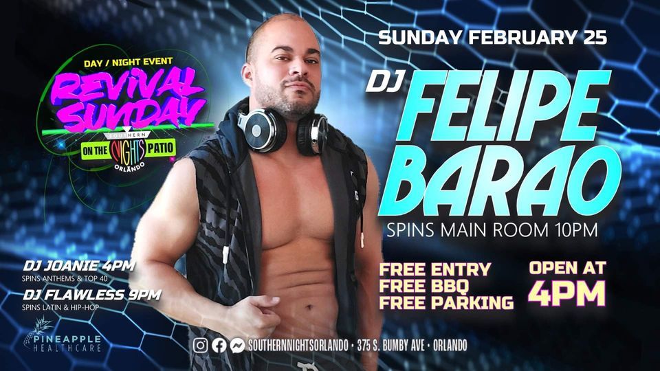 Revival Sunday Funday Dj Felipe Barao From Brazil 