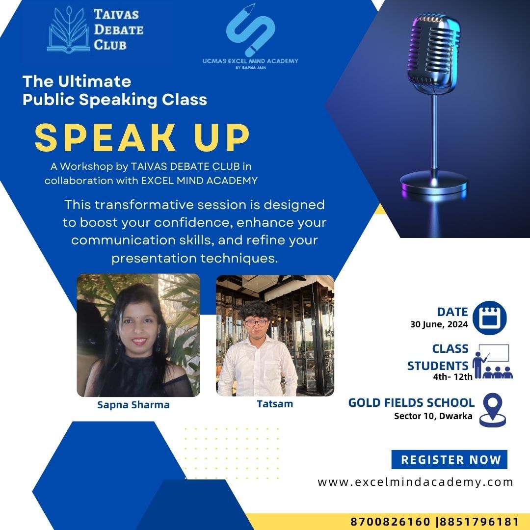 Speak Up - The Ultimate Public Speaking Workshop