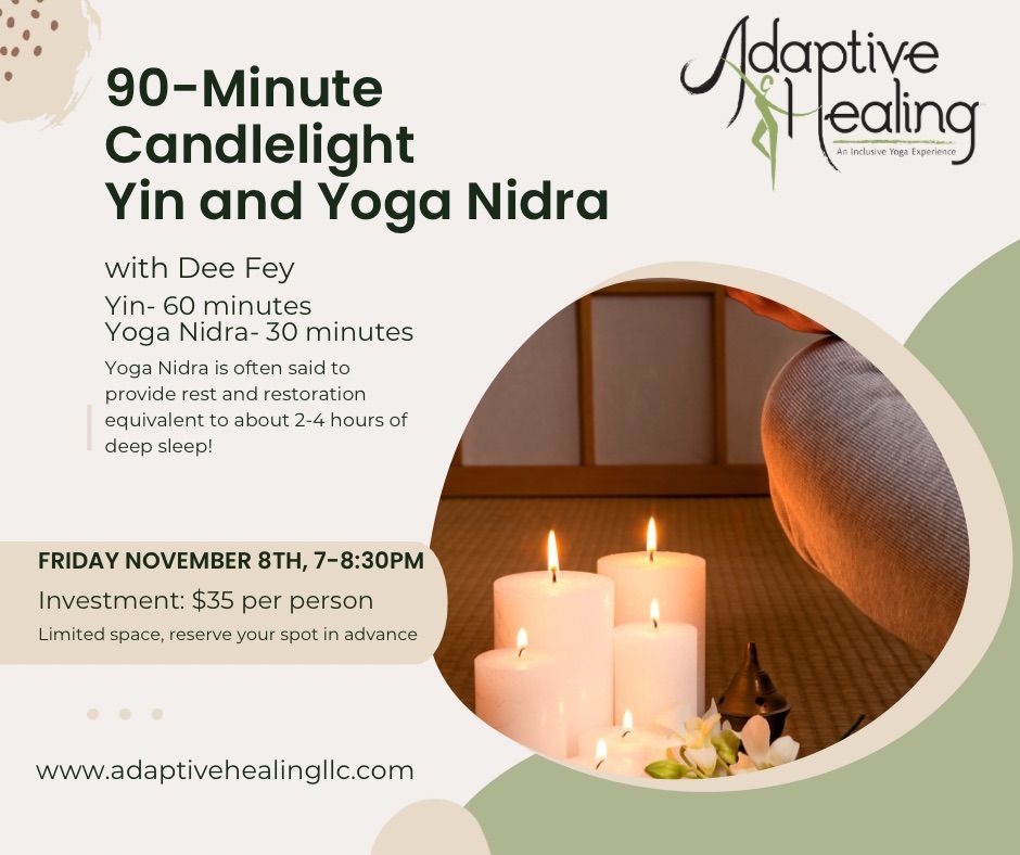 90-Minute Candlelight Yin and Yoga Nidra