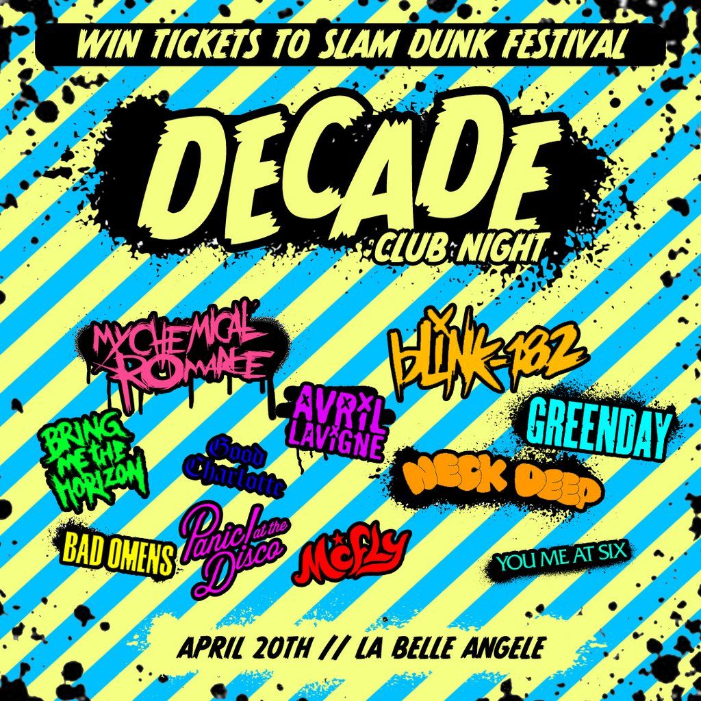Decade Club Night - Pop Punk, Emo & Karaoke