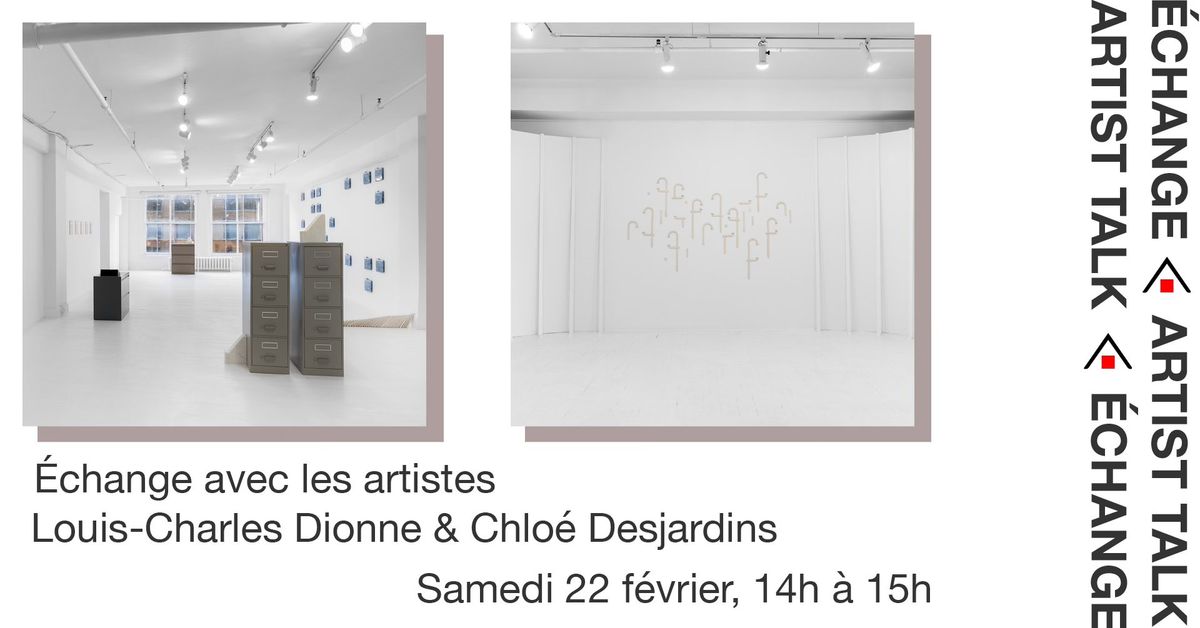 E\u0301CHANGE -Louis-Charles Dionne & Chloe\u0301 Desjardins