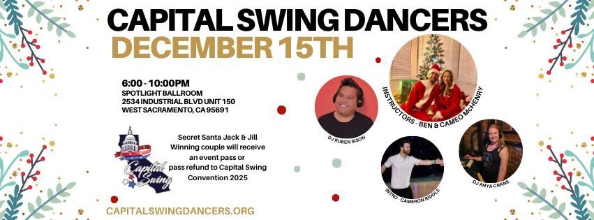 Capital Swing Dancers Monthly Dance