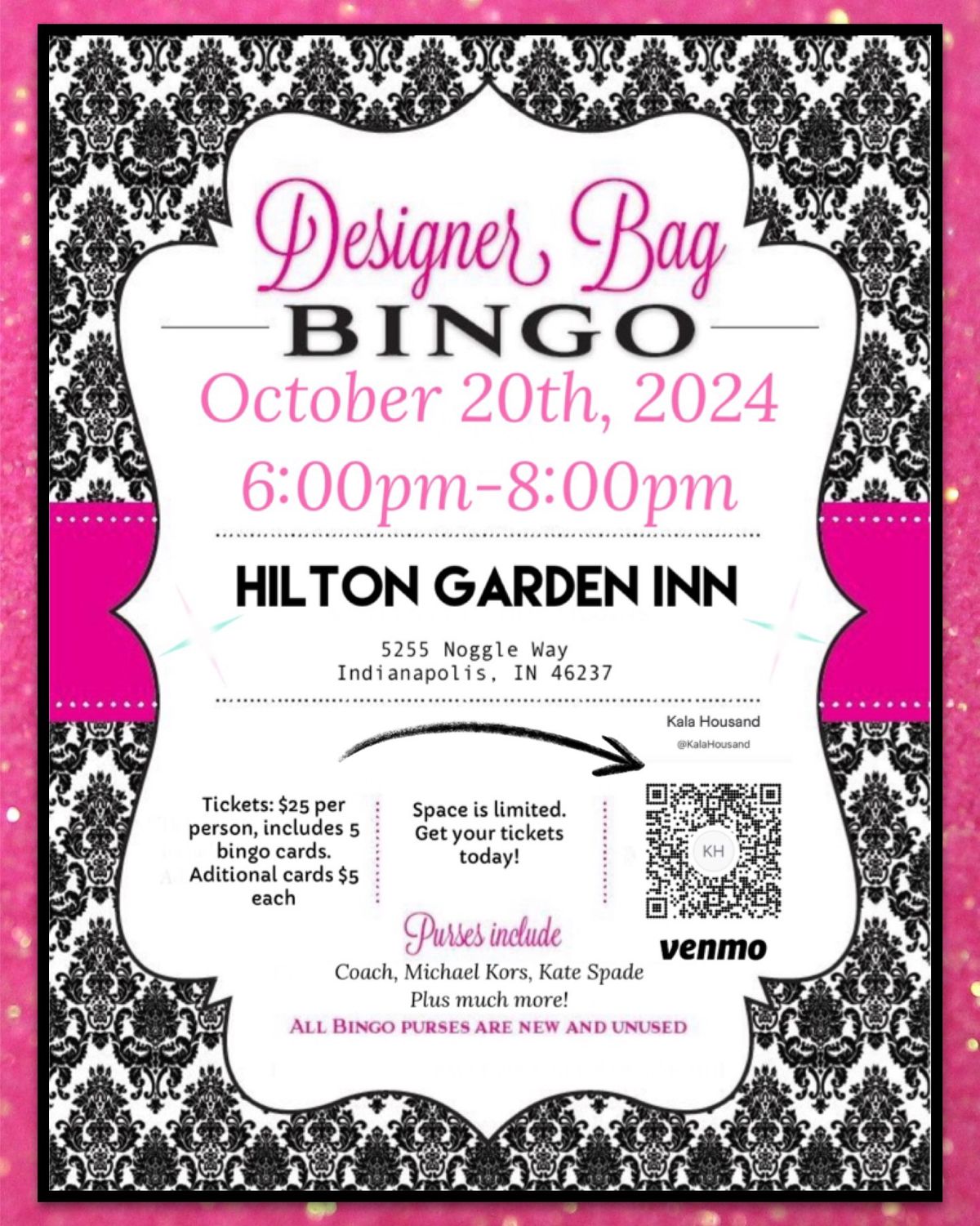 2nd Annual VFW Sport Clips Help A Hero Handbag Bingo