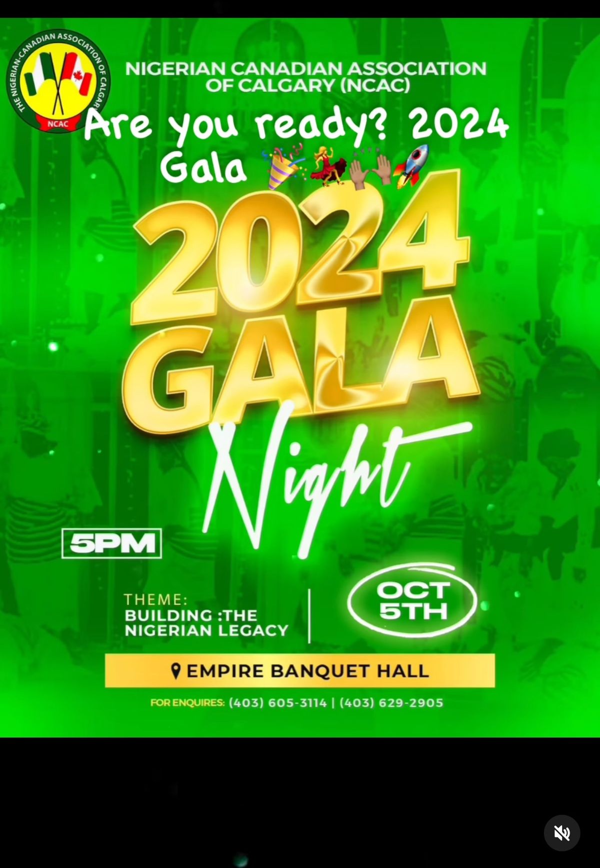 Nigerian gala night 