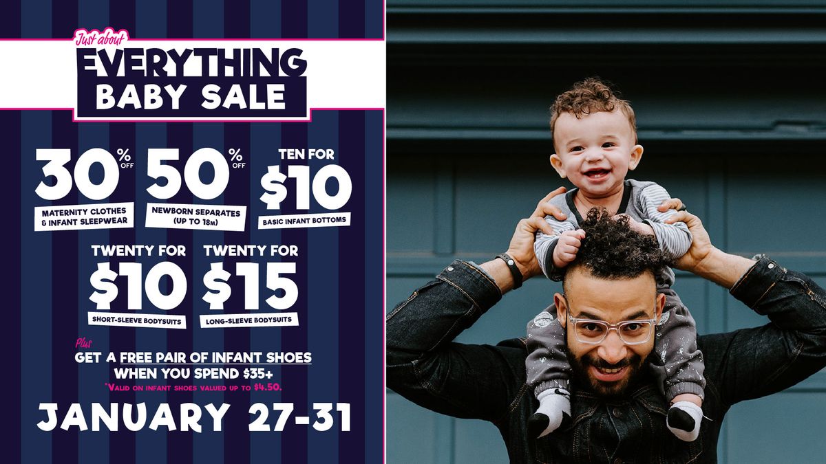 Everything Baby Sale