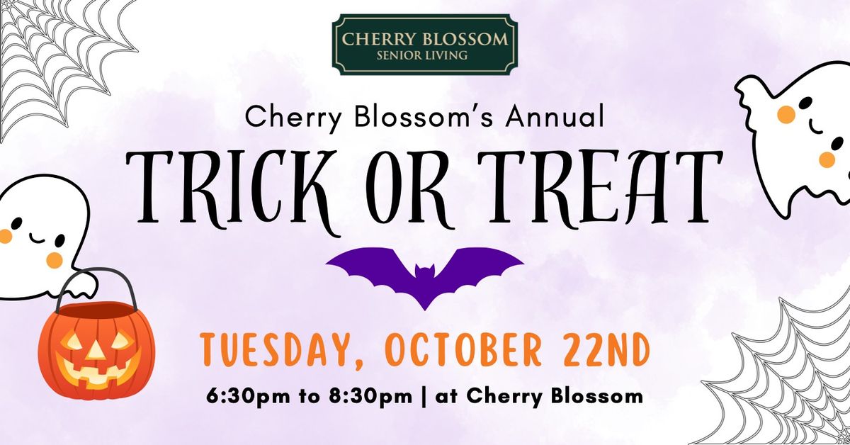 Cherry Blossom Trick-or-Treat