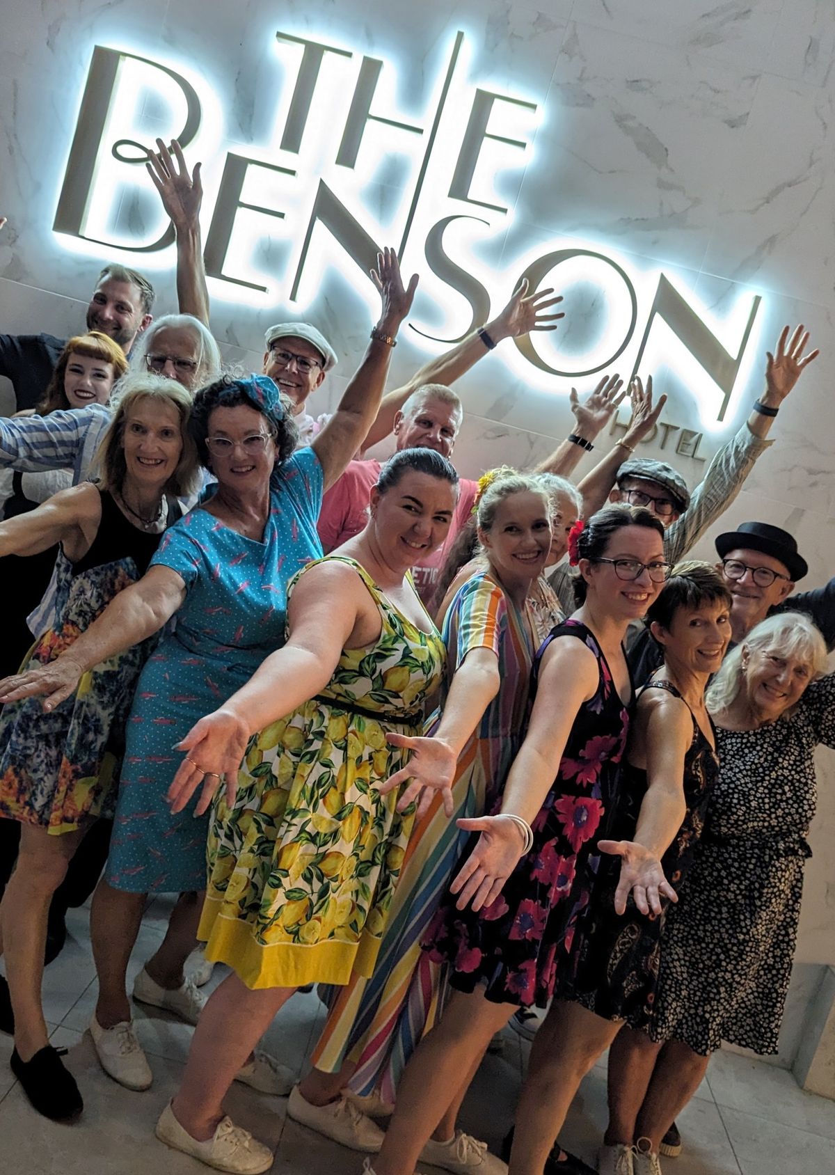 Swing Dancing at the Benson