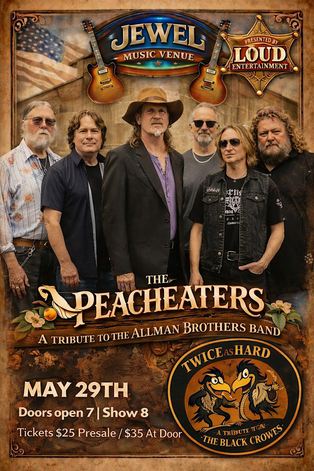 THE PEACHEATERS with TWICE AS HARD