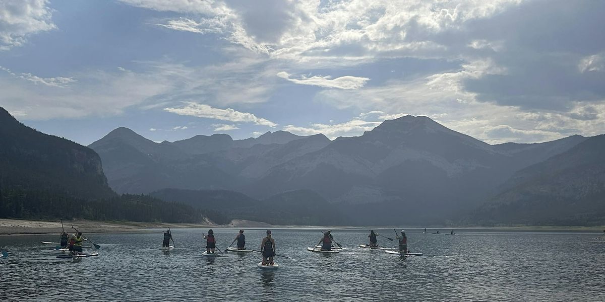 Evening Paddle Board and guided  Hike- at Barrier Lake  ( 2BS)