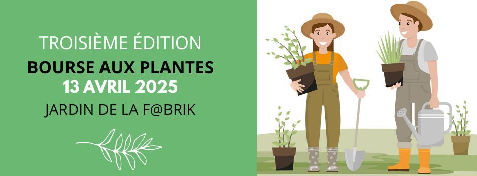 Troisi\u00e8me \u00e9dition de la Bourse aux Plantes