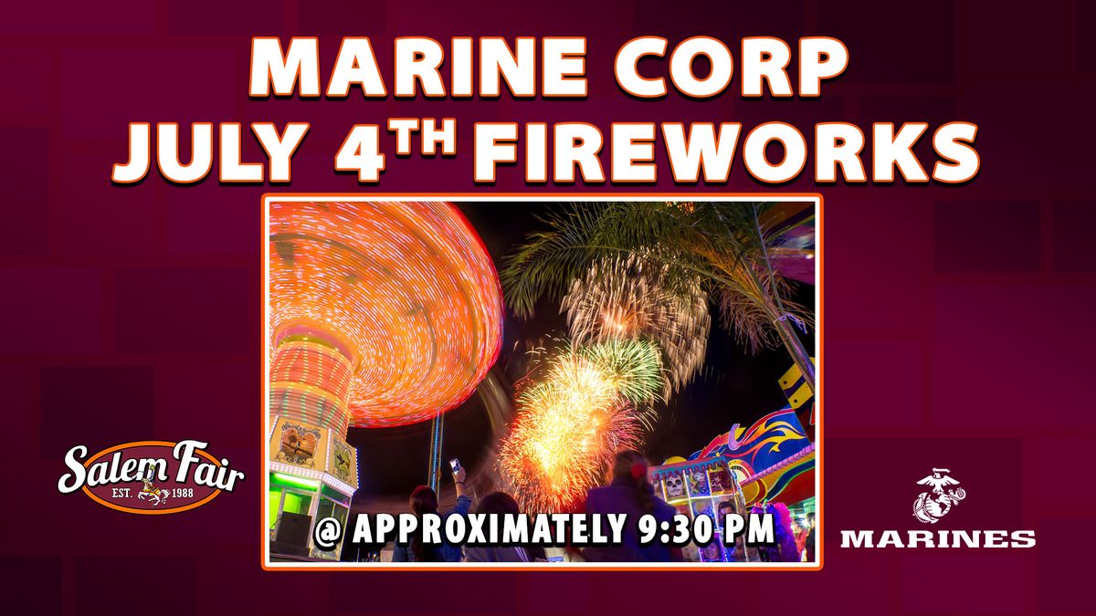 July 4th Fireworks presented by The Marine Corp