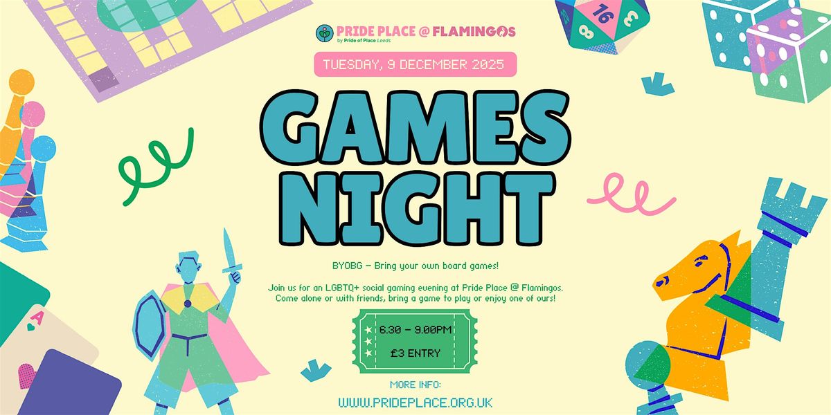 LGBTQIA+ Board Games Night
