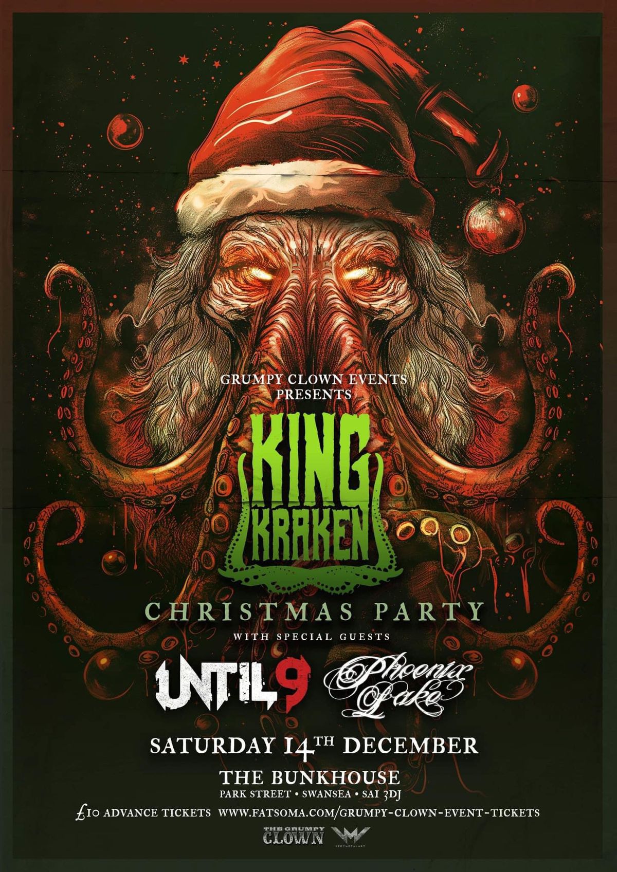 King Kraken Christmas Party.