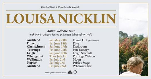 Louisa Nicklin - Album Release Tour - Auckland