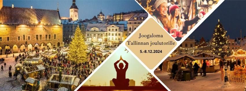 Joogaloma Tallinnan joulutorille 