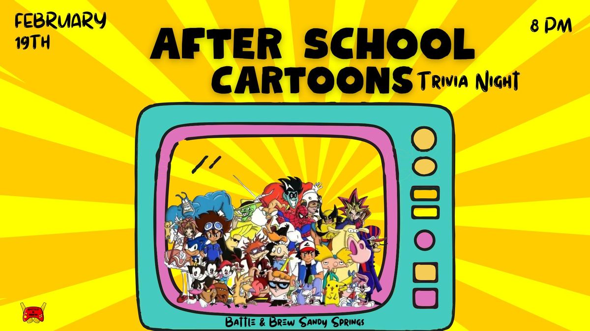 After School Cartoons Trivia Night