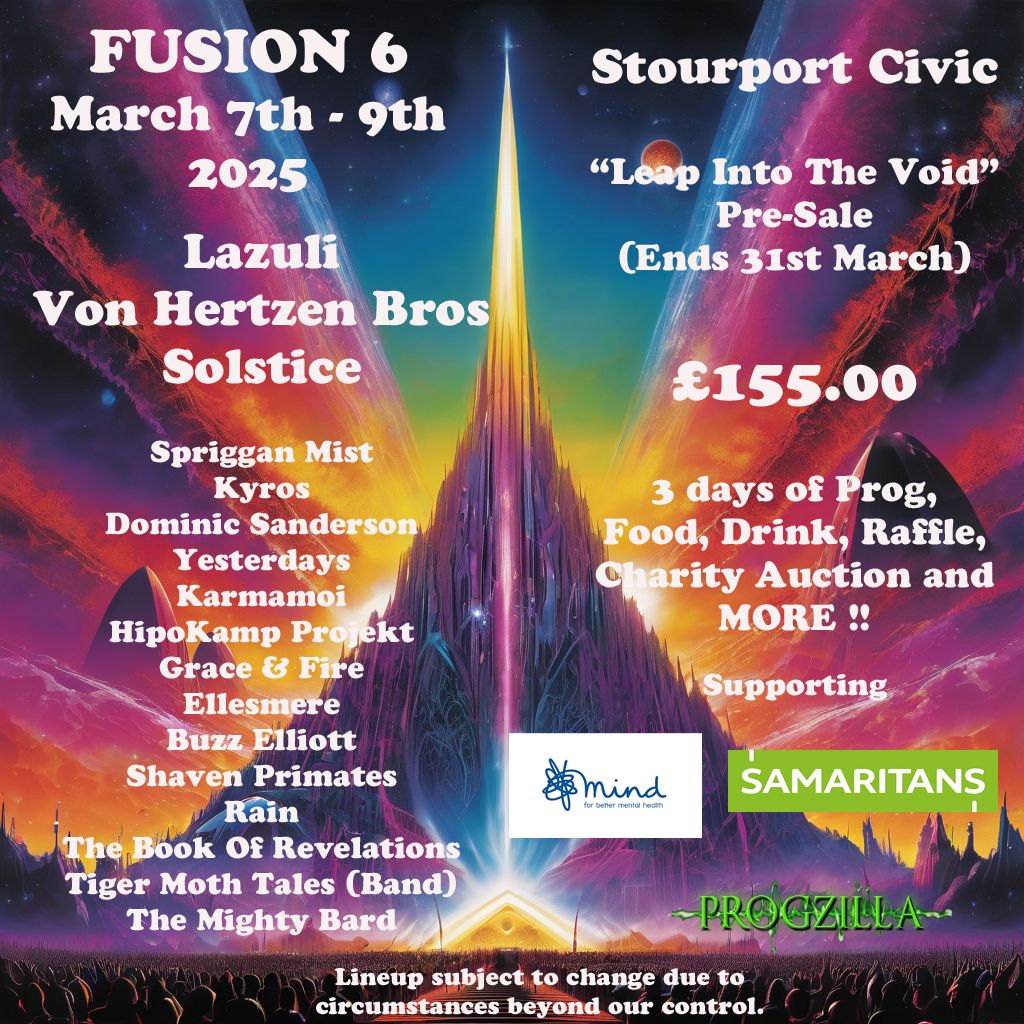 Fusion 6    7th  - 9th March 2025