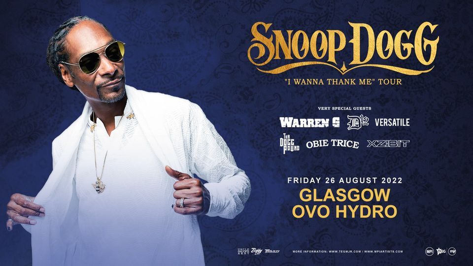 Snoop Dogg 'I Wanna Thank Me' Tour at SSE Hydro | Glasgow