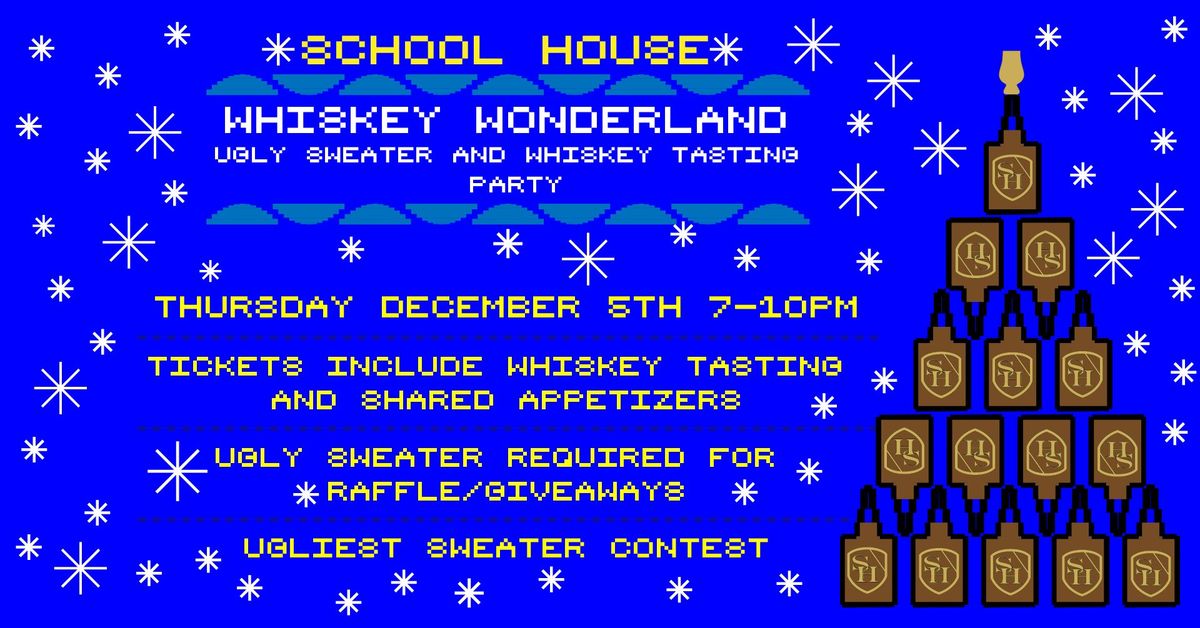 Whiskey Wonderland Ugly Sweater Party