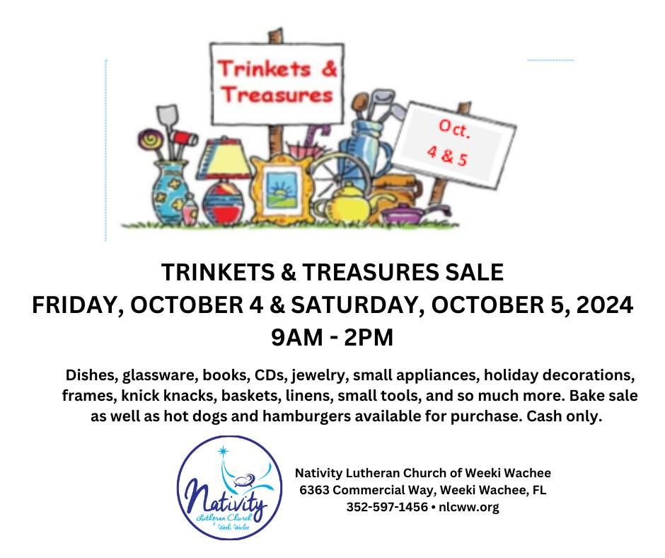 Trinkets & Treasures Sale