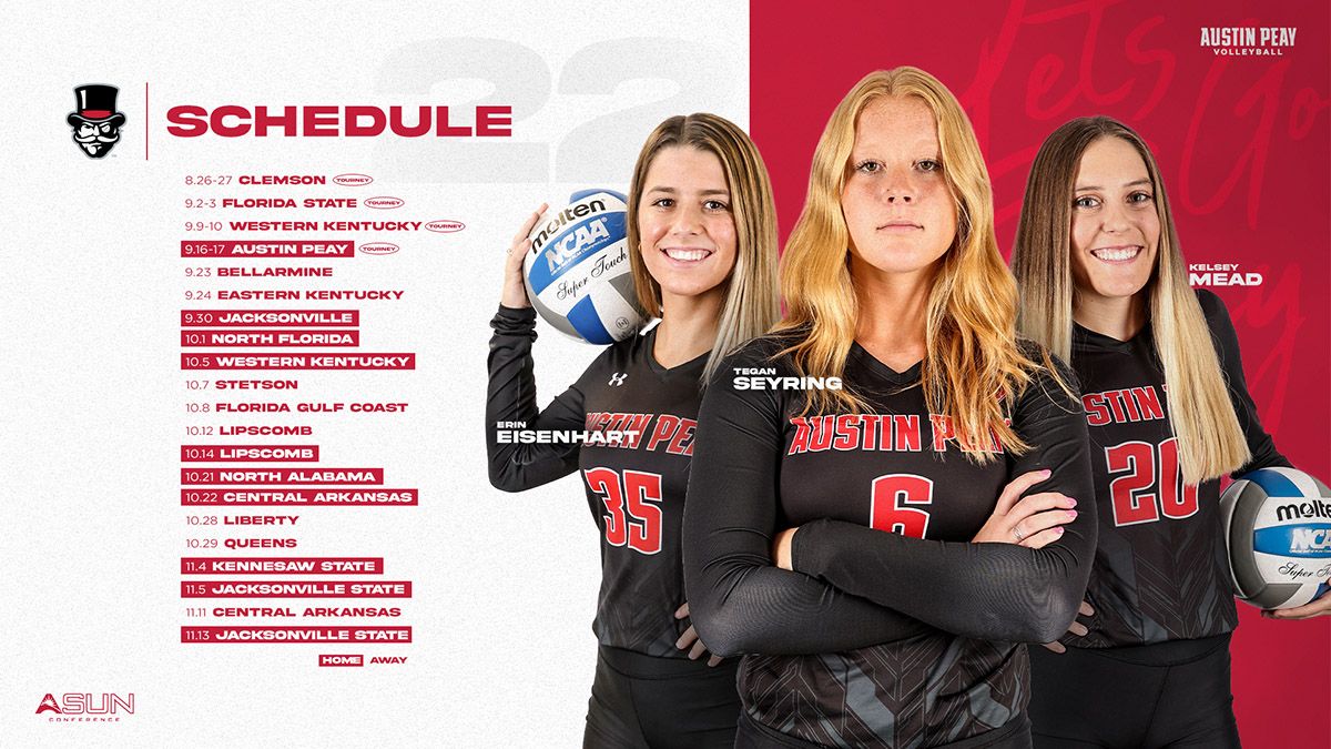 Parking Austin Peay Governors at Florida Gulf Coast Eagles Womens Volleyball
