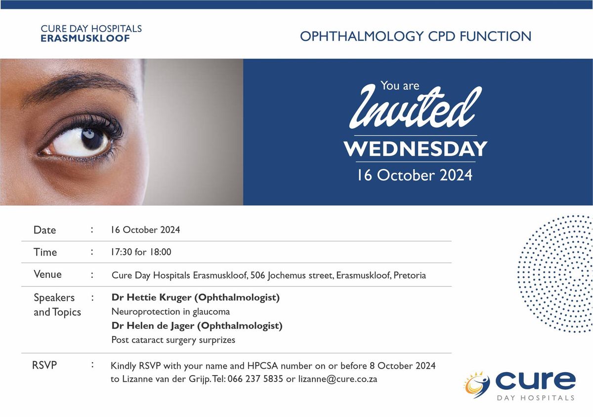 Ophthalmology CPD talk