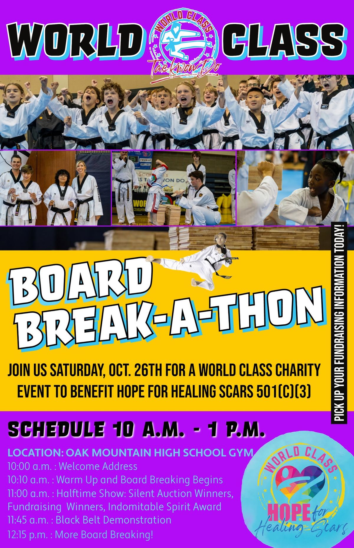 Charity Board Break-A-Thon 2024