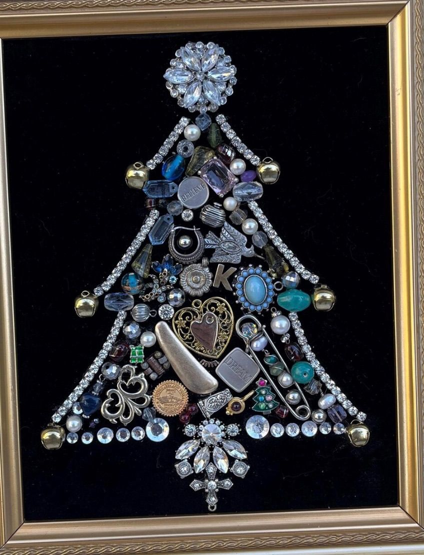 Jewelry Tree Framed