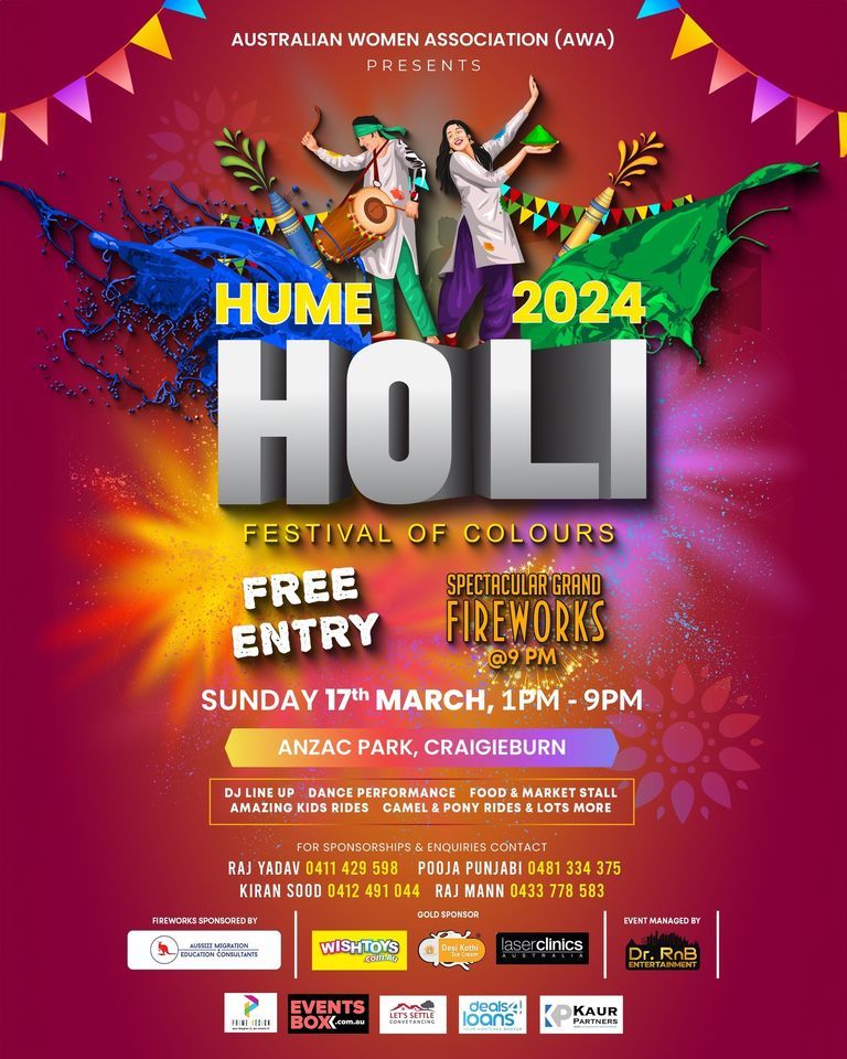 HUME HOLI - 2024